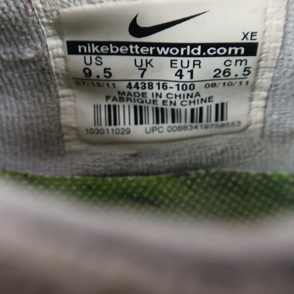 Nike Shoes Womens 9.5 Athletic Trainer Free Run 2 Sport Active Comfort White - Picture 5 of 13